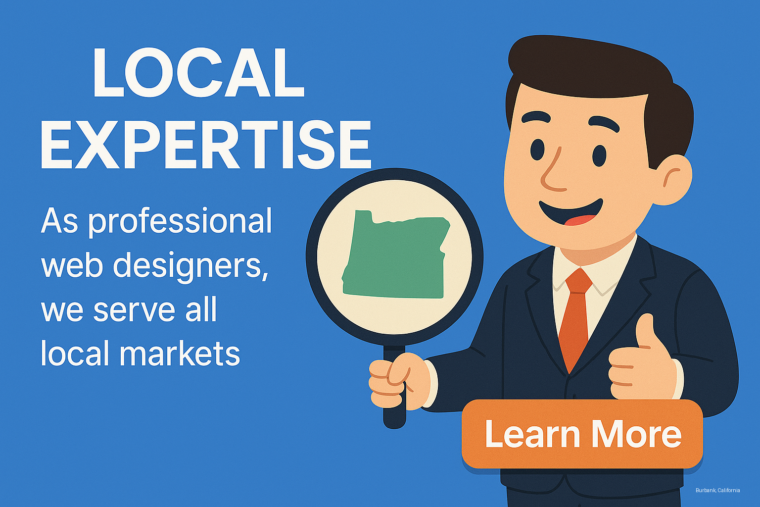 Local Burbank, California Web Design